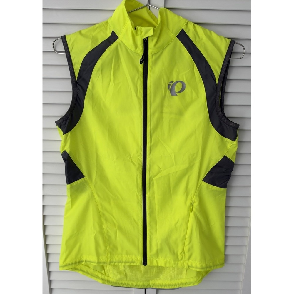 NWT Pearl Izumi Women ELITE Cycling Vest Small Hi Vis Yellow Reflective